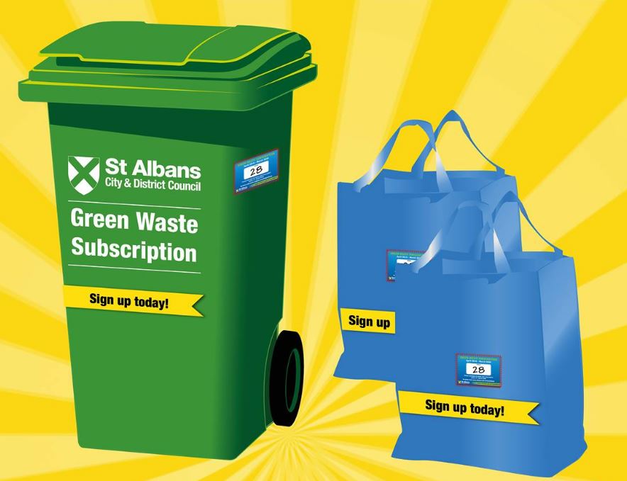 More than 30,000 households in St Albans District sign up to garden waste recycling scheme St